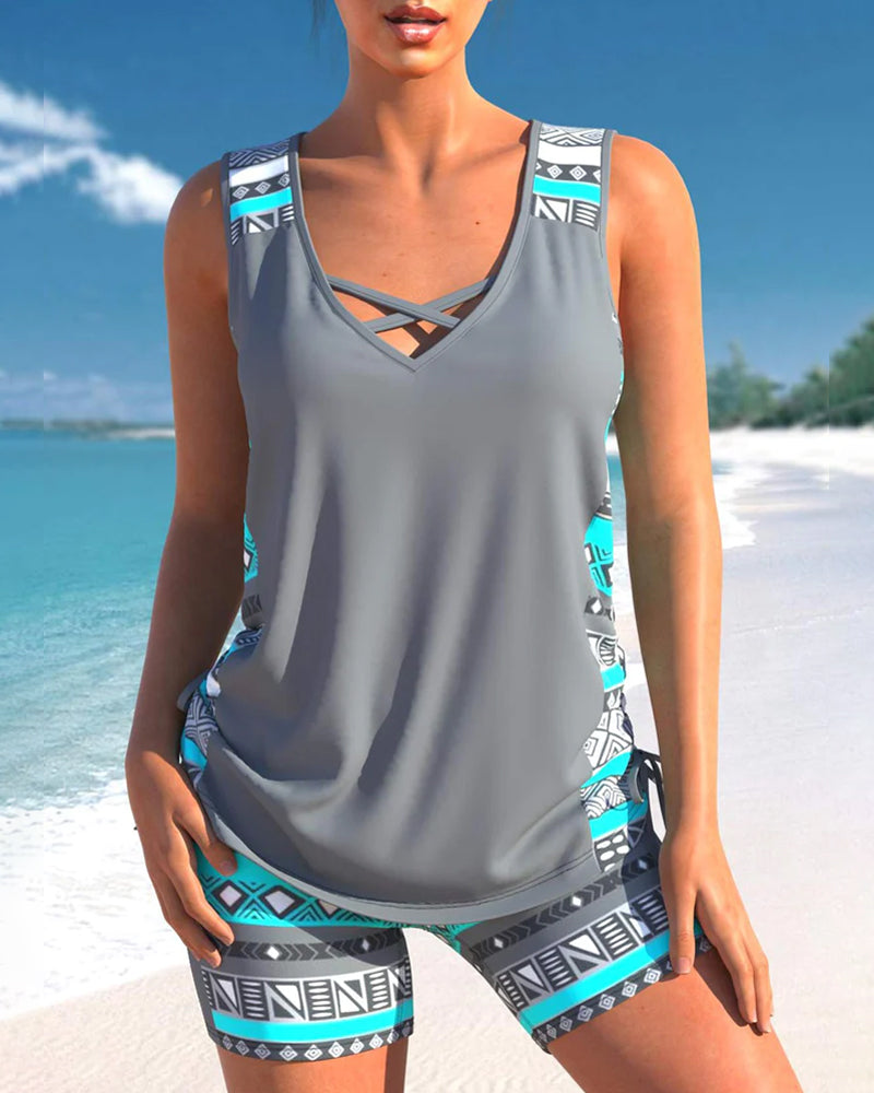 Women's Trendy Tankini - Stylish Swimwear-MODAUTLET