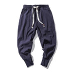 Japan-Inspired Style Pants Navy