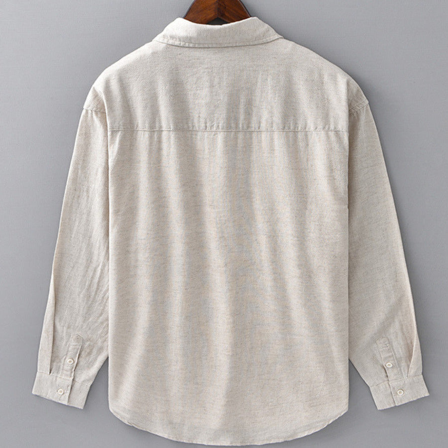 Men's Casual Button-Up Shirt-MODAUTLET