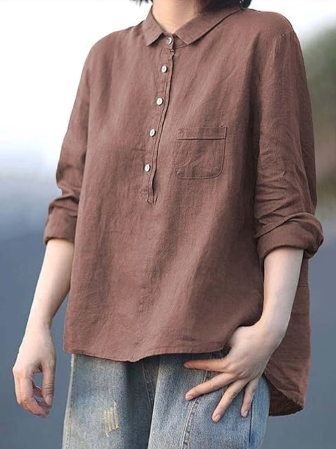 Women's French Vintage Blouse-MODAUTLET