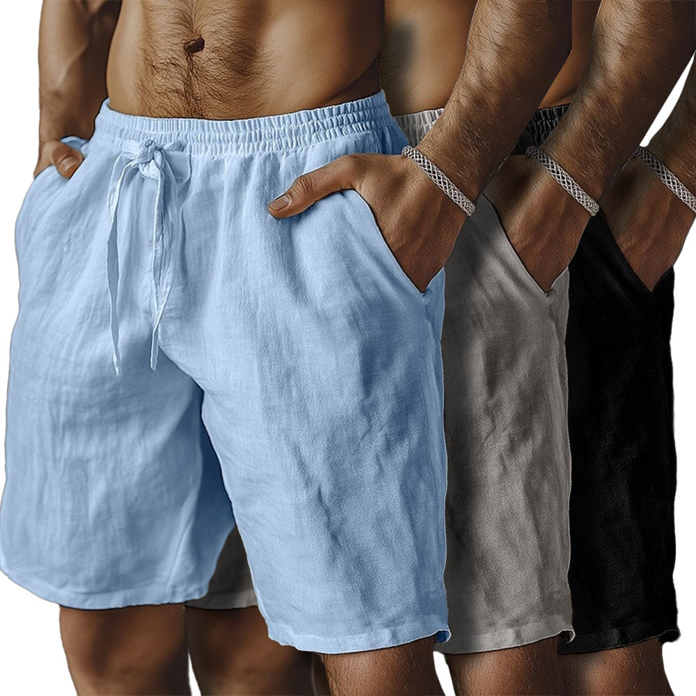 Featherlight Cotton Casual Shorts Men Breathable Comfort