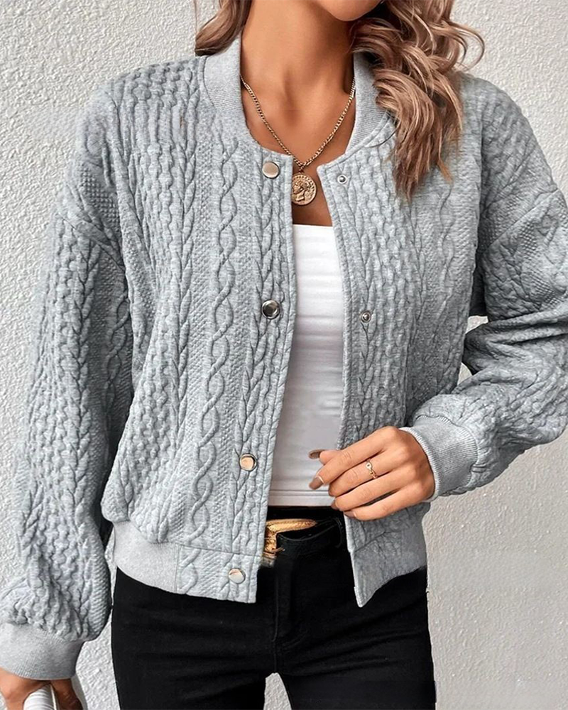 Cozy Knitted Cardigan for Ultimate Comfort Grey