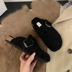 Women's Cozy Ultra-Soft Indoor Slippers Black