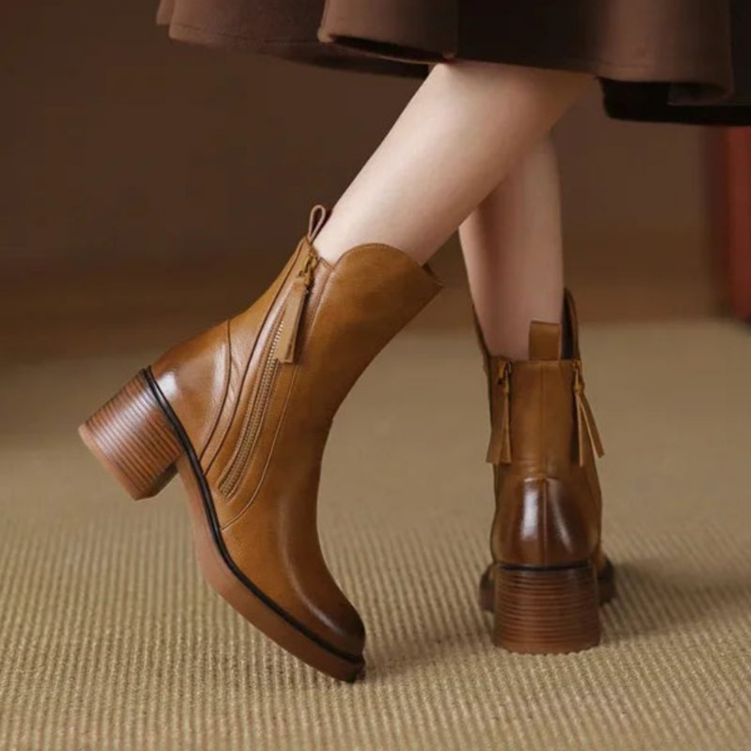 Women's Fashion Mid-Calf Boots-MODAUTLET