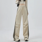 Wide-Leg Pants for Effortless Style Beige