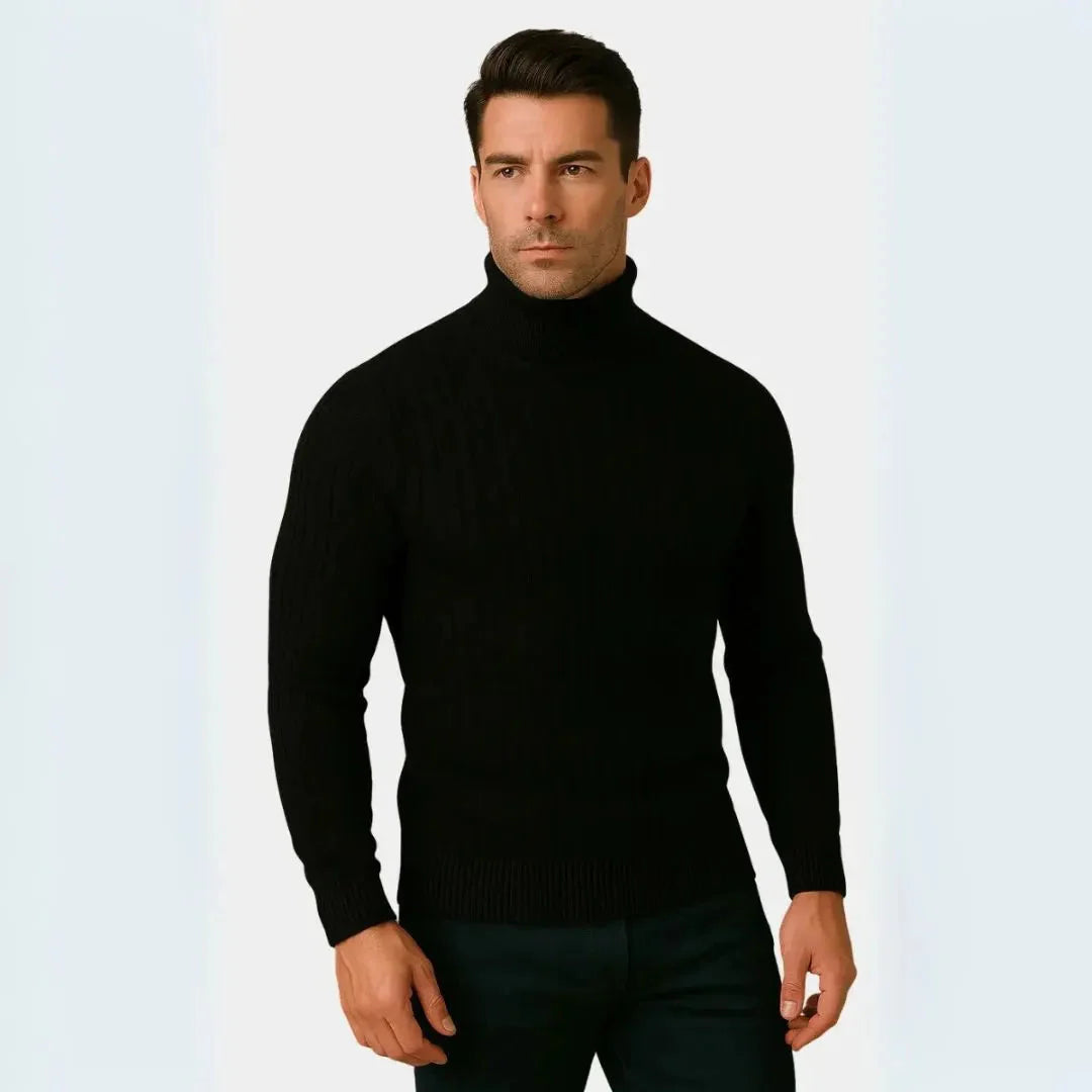Classic Turtleneck Sweater for Timeless Style