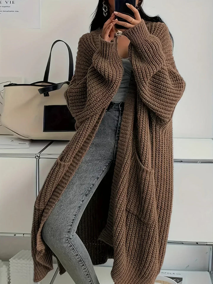Alice | Hyggelig lang cardigan til kvinder for komfort og stil