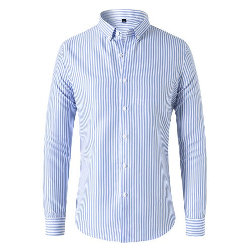 Rai | Striped Shirt Azure