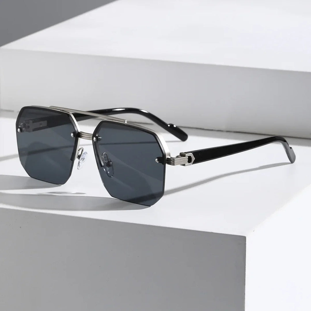 Geometric Fashion Sunglasses-MODAUTLET