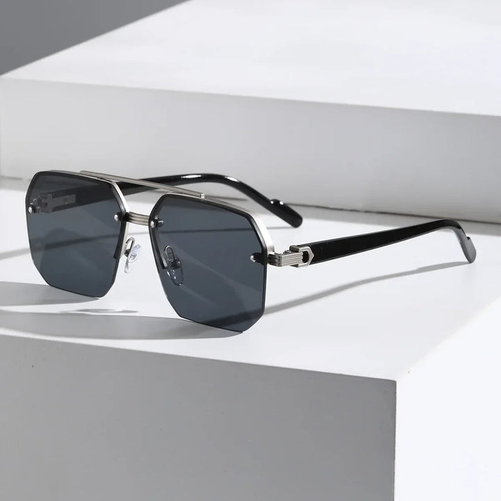 Geometric Fashion Sunglasses-MODAUTLET