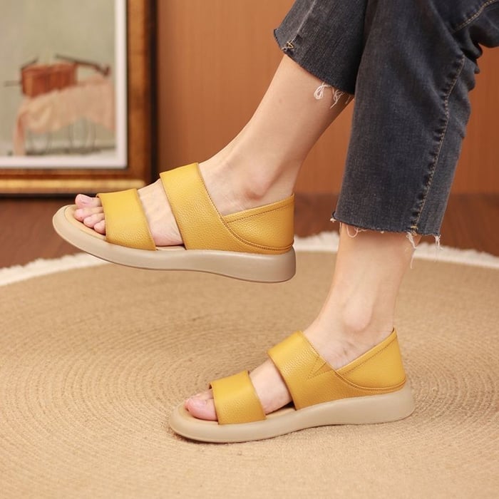 Women's Stylish Arch Support Sandals Yellow
