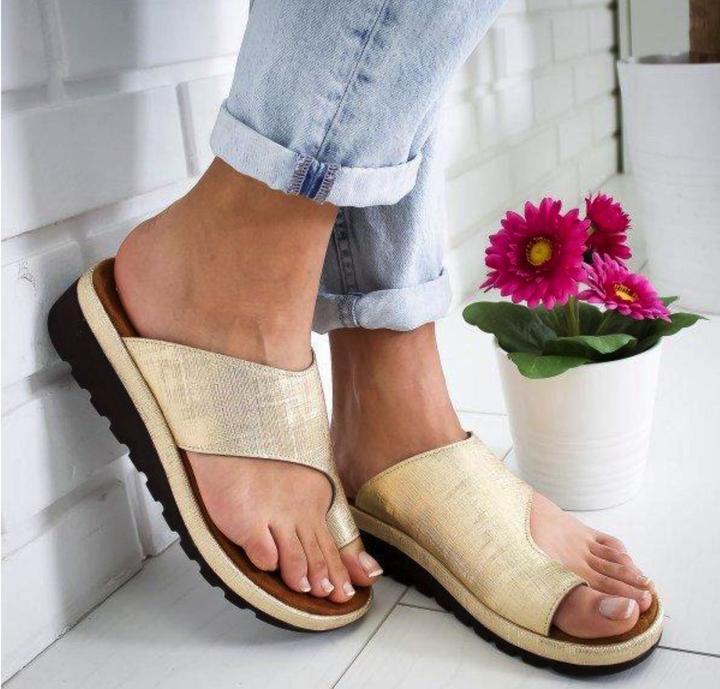 Women's Sunny Summer Sandals Gold