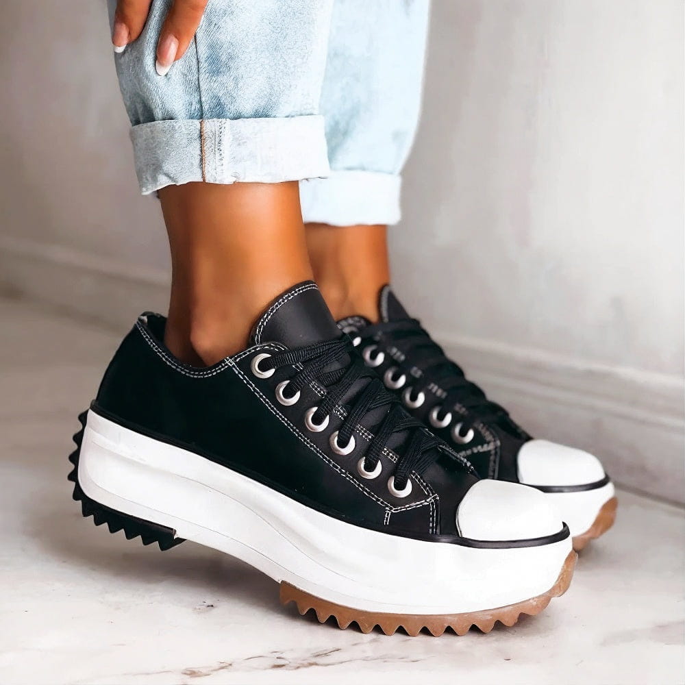 Women's Pain-Relieving Sneakers for Comfort and Support Black