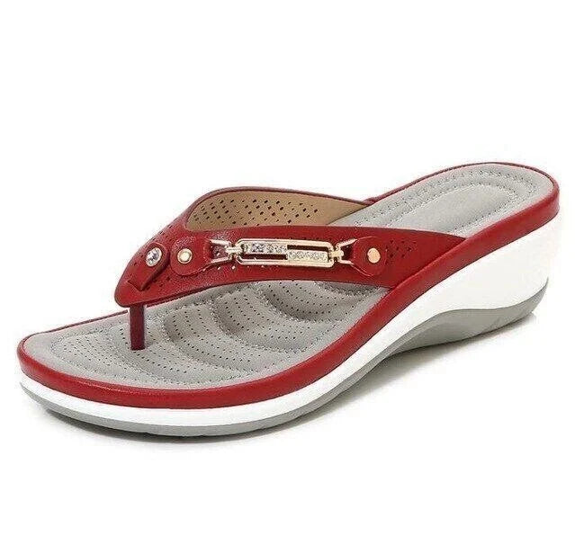 Women's Soft Padded Flip Flops-MODAUTLET