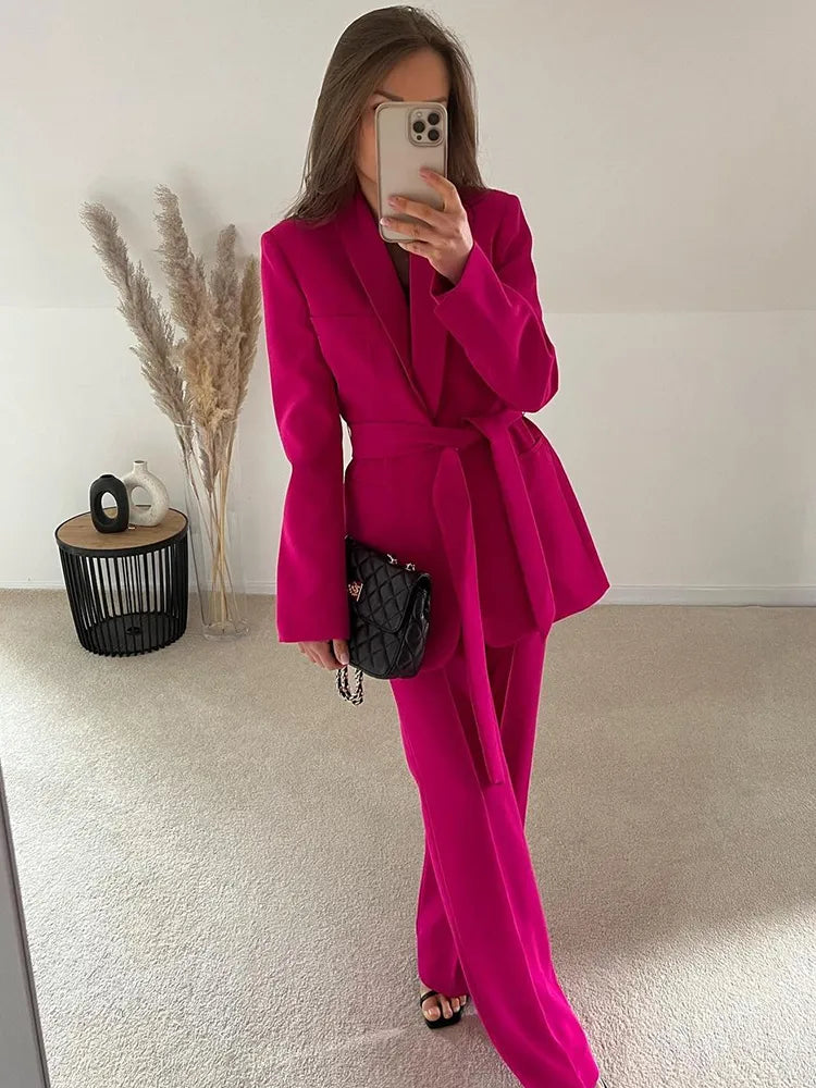 Women's Elegant Two-Piece Suit-MODAUTLET