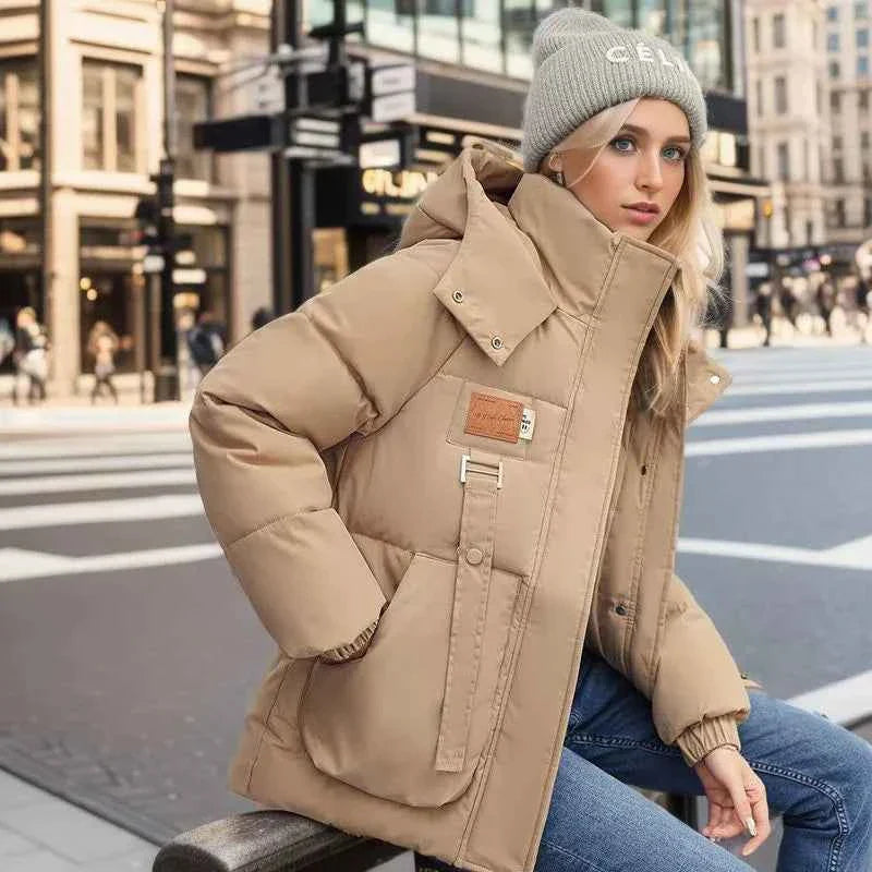 All Weather Womens Jacket Versatile Warmth And Style Khaki