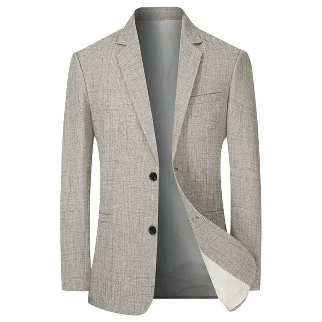 Vintage Style Slim Fit Blazer For Men Casual Office Wear-MODAUTLET