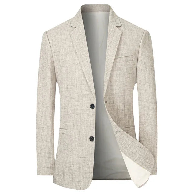 Vintage Style Slim Fit Blazer For Men Casual Office Wear-MODAUTLET