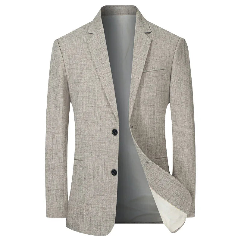 Vintage Style Slim Fit Blazer For Men Casual Office Wear-MODAUTLET