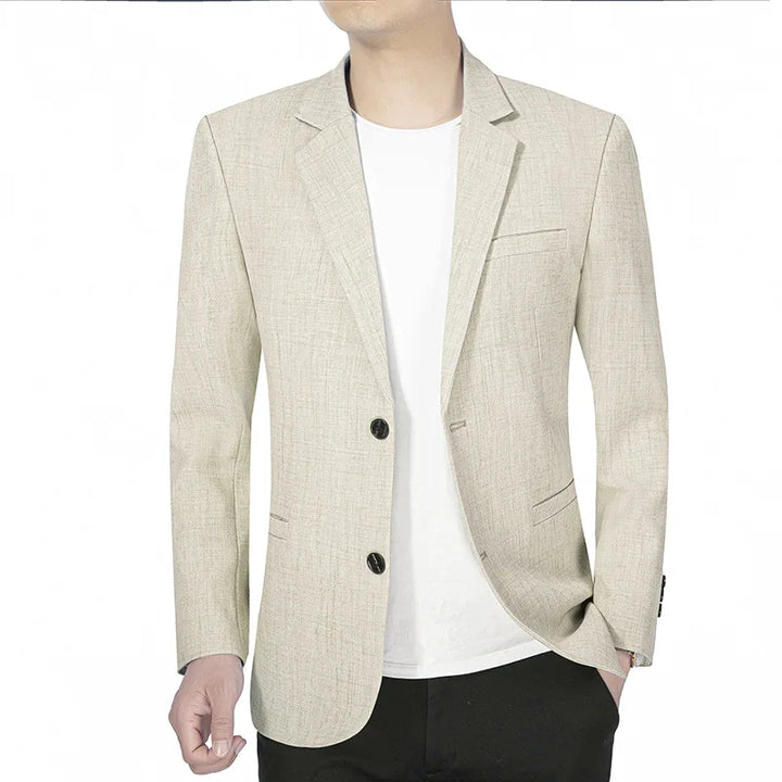 Vintage Style Slim Fit Blazer For Men Casual Office Wear-MODAUTLET