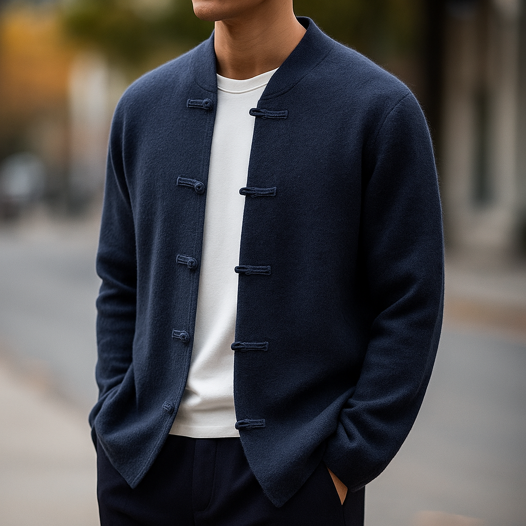 Men's Cashmere Cardigan - Luxurious Warmth and Style