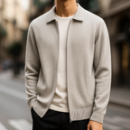 Men's Cashmere Cardigan in Roma Style