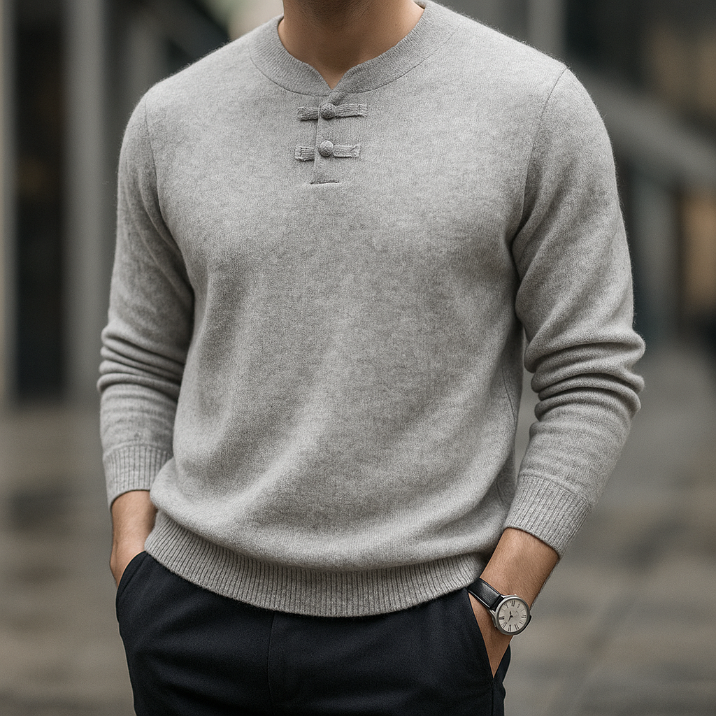 Men's Cashmere Sweater - Luxurious Comfort and Style