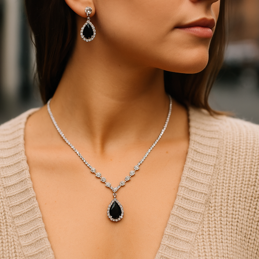 Elegant Valencia Crystal Drinkware Set-MODAUTLET