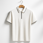 Men's 1/4 Zip Polo Shirt