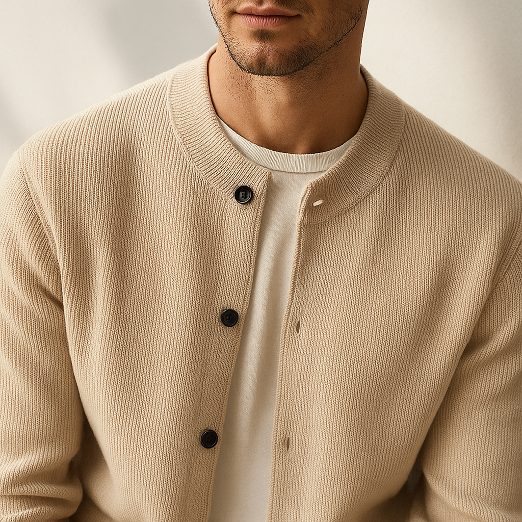 Men's Merino Wool Sweater - Soft & Stylish Knit