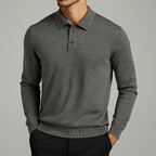 Men's Wool Polo Shirt