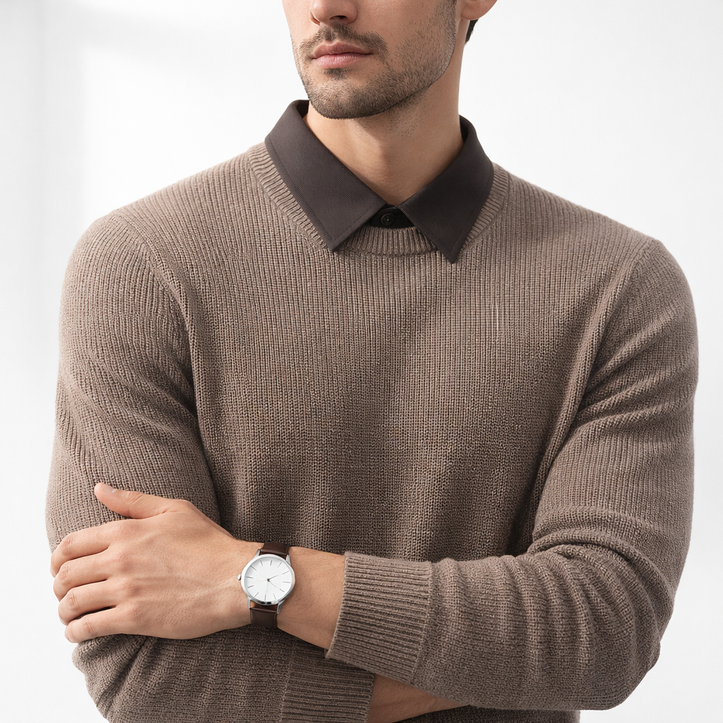 Men's Stylish Collar Sweater
