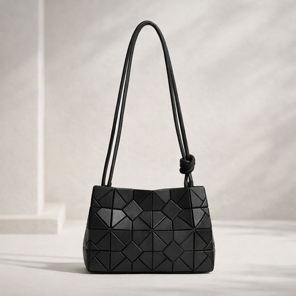 Elegant Black Shoulder Bag-MODAUTLET