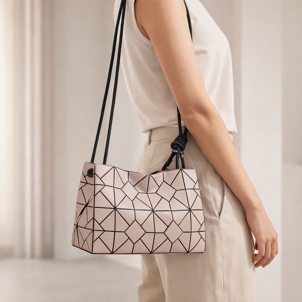 Elegant Black Shoulder Bag-MODAUTLET
