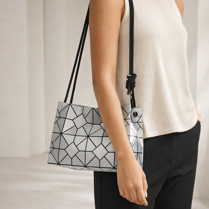 Elegant Black Shoulder Bag-MODAUTLET