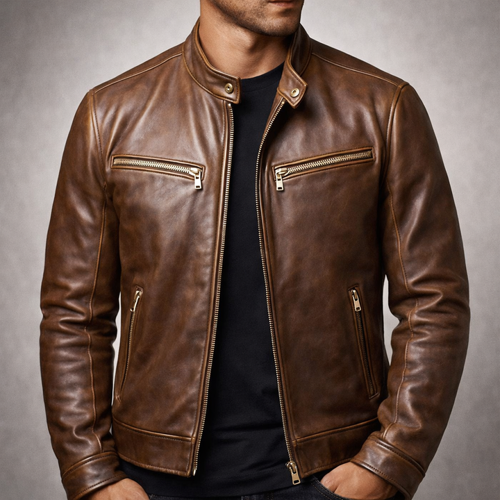 Men's Premium Vintage Leather Jacket