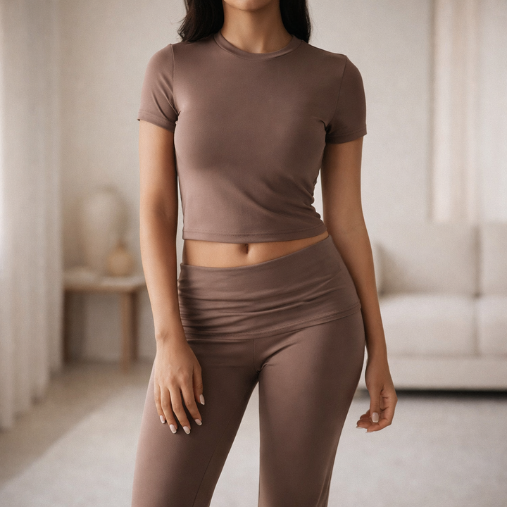 Women's Two-Piece Set – Stylish Comfort, Versatile Design-MODAUTLET
