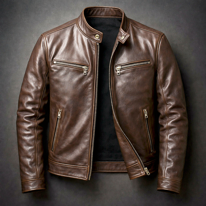 Men's Premium Vintage Leather Jacket