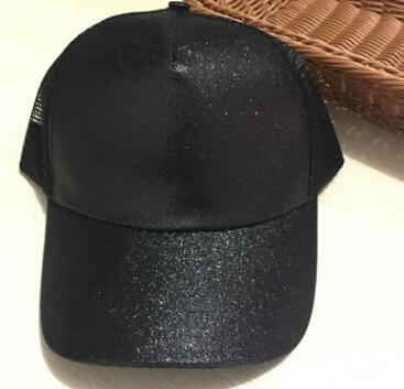 Chapéu Estilo Duck Tongue com Proteção Solar para Mulher com Abertura para Rabo de Cavalo
