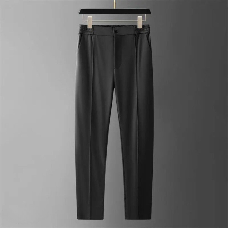 Men’s Two-Piece Pant Set – Short Sleeve Polo Shirt & Ankle-Length Pants-MODAUTLET
