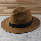 Andre | Classic handmade Panama hat Brown