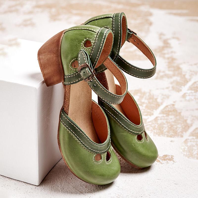 Orthopedic Sandals With Low Heel For All Day Comfort-MODAUTLET