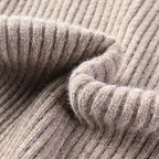 Men's Cozy Ribbed Turtleneck Sweater - Classic Fit