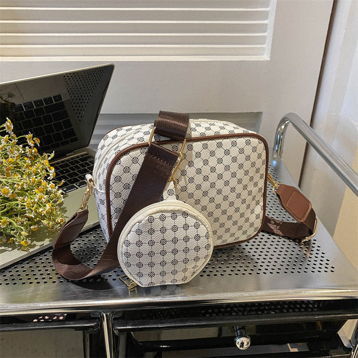 Vintage Pattern Crossbody Bag-MODAUTLET