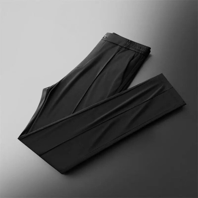 Men’s Two-Piece Pant Set – Short Sleeve Polo Shirt & Ankle-Length Pants-MODAUTLET