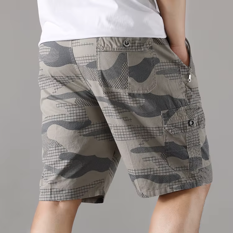Men's Retro Camouflage Shorts