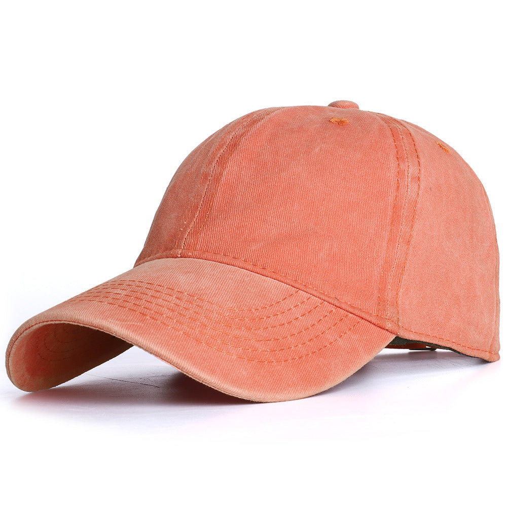 Bonés de basebol lavados e elegantes para homens e mulheres