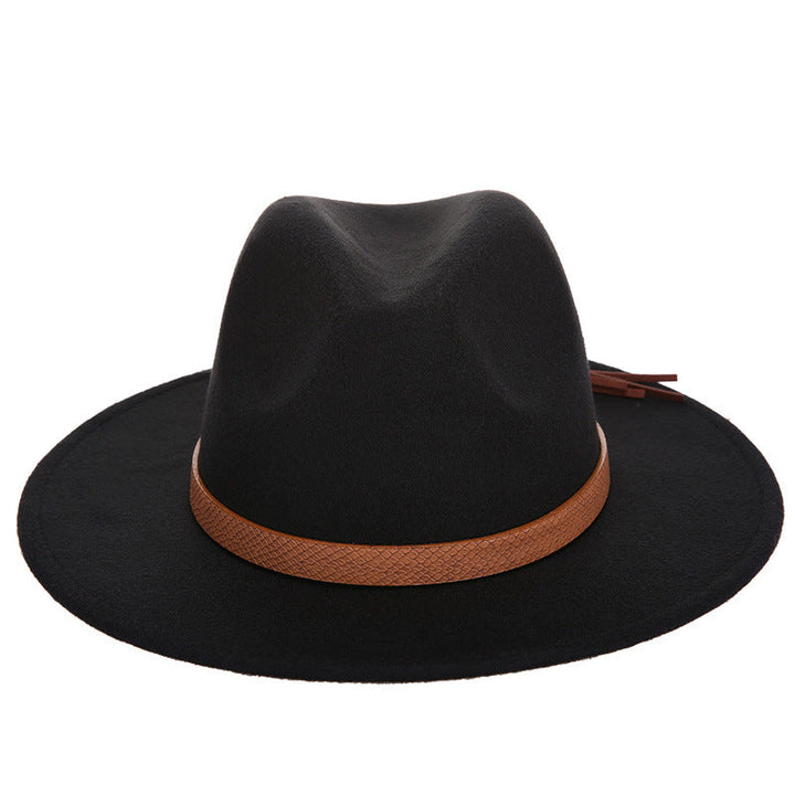 Stylischer Woll-Jazzhut für Damen – Trendiges Modeaccessoire