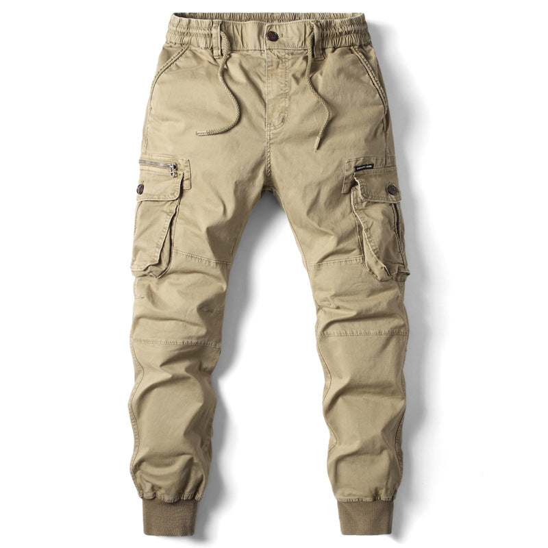 Men's Cargo Pants - Striker Style Khaki