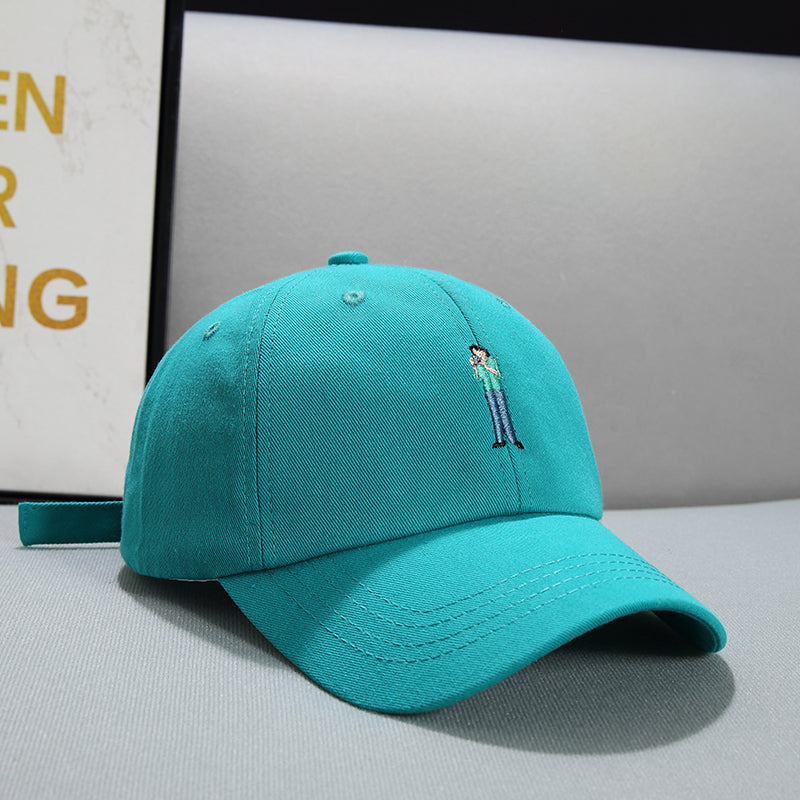 Small Letters Sun Visor Baseball Cap for Face Protection